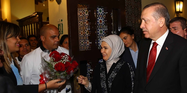 Cumhurbaşkanı Erdoğan ikinci durakta