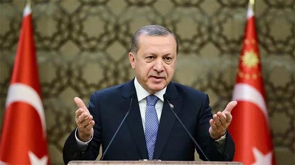 Cumhurbaşkanı Erdoğan, Libya Devlet Yüksek Konseyi Başkanı'nı kabul etti