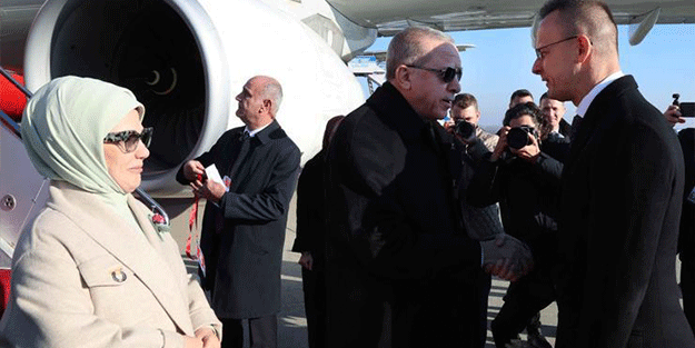 Cumhurbaşkanı Erdoğan Macaristan’da