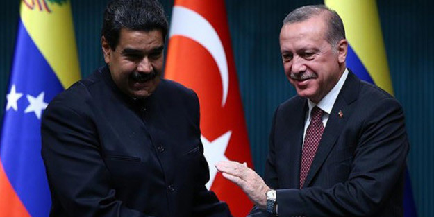 Cumhurbaşkanı Erdoğan Maduro'ya selam yolladı