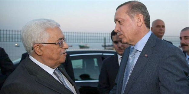 Erdoğan Mahmud Abbas'ı kabul etti