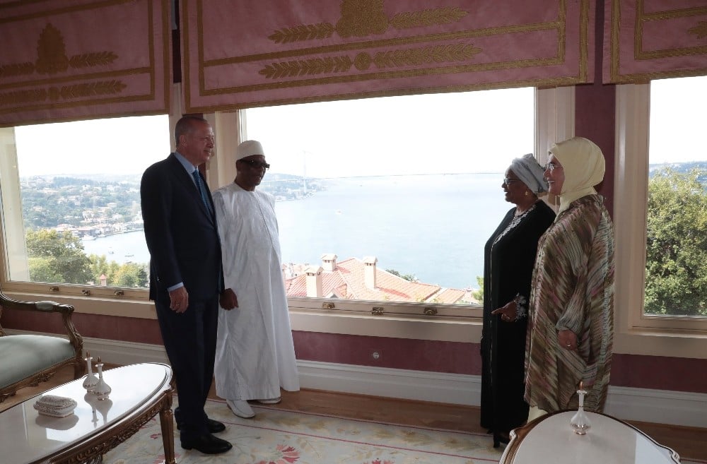 Cumhurbaşkanı Erdoğan Mali Cumhurbaşkanı Keita ile görüştü 