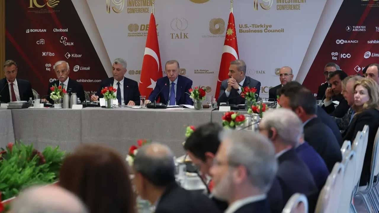 Cumhurbaşkanı Erdoğan masanın başında! New York'ta ekonomi zirvesi