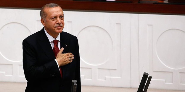 Cumhurbaşkanı Erdoğan Meclis'te
