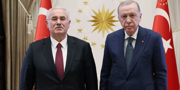 Erdoğan Akarca'yı kabul etti