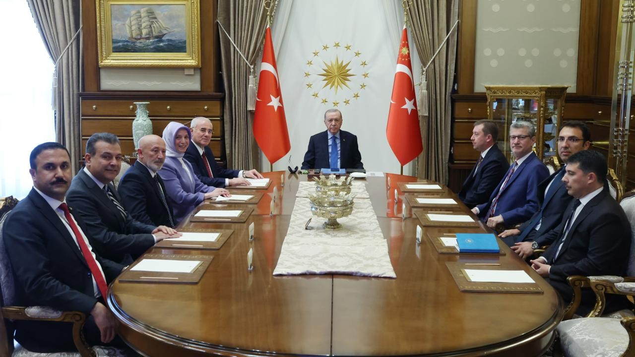 Cumhurbaşkanı Erdoğan, Mehmet Akarca'yı kabul etti