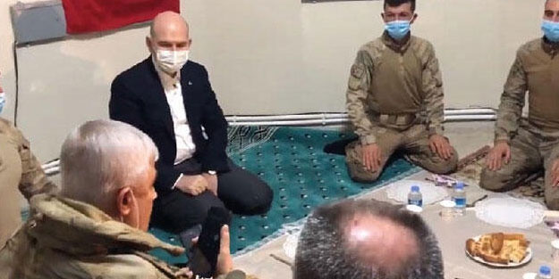 Cumhurbaşkanı Erdoğan Mehmetçiğin yeni yılını kutladı