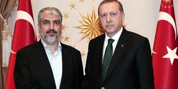 Cumhurbaşkanı Erdoğan Meşal'i kabul etti