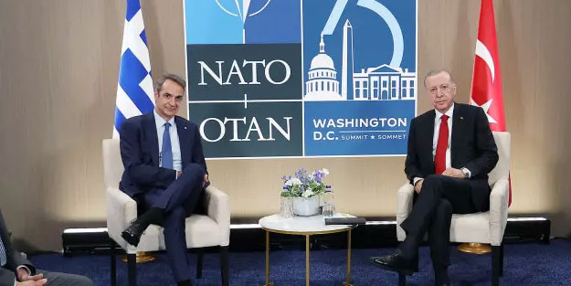 Cumhurbaşkanı Erdoğan, Miçotakis, Meloni ve Scholz ile görüştü