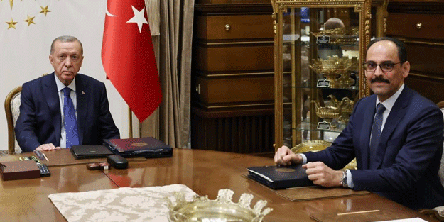 Erdoğan, İbrahim Kalın'ı kabul etti