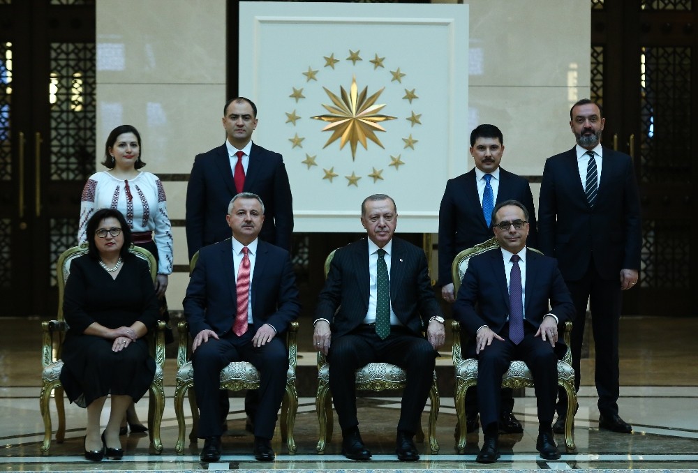 Cumhurbaşkanı Erdoğan, Moldova Büyükelçisini kabul etti 