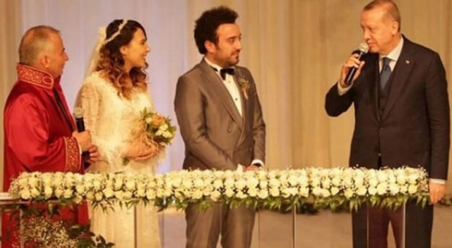 Cumhurbaşkanı Erdoğan nikah şahidi oldu ama 'evet' demedi
