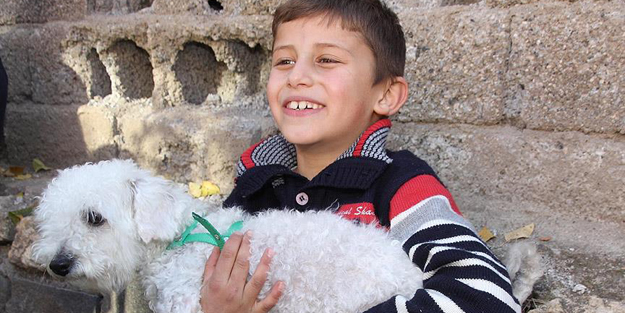 Erdoğan, köpek hediye etti!