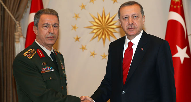 Cumhurbaşkanı Erdoğan, Orgeneral Akar'ı kabul edecek