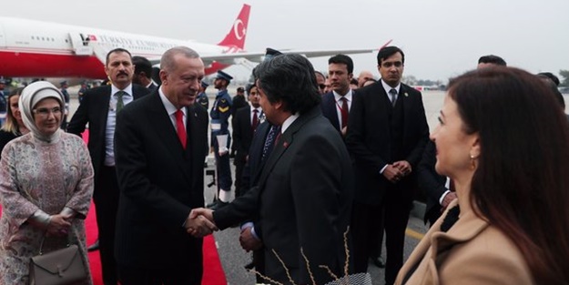 Cumhurbaşkanı Erdoğan Pakistan'da!