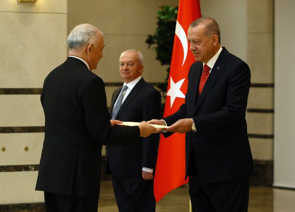 Cumhurbaşkanı Erdoğan, Paraguay Böüyükelçisini kabul etti 