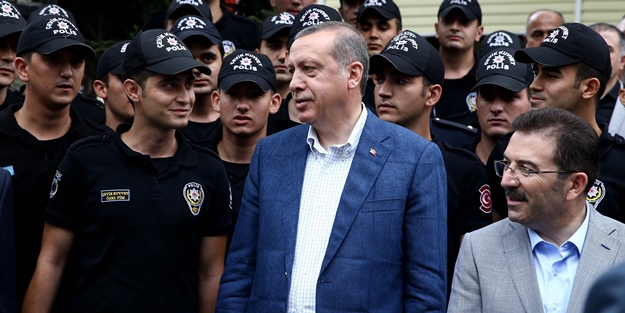 Erdoğan'dan sürpriz ziyaret