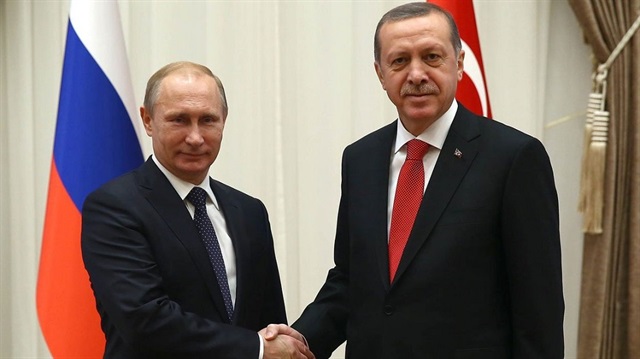 Cumhurbaşkanı Erdoğan Putin ile görüştü