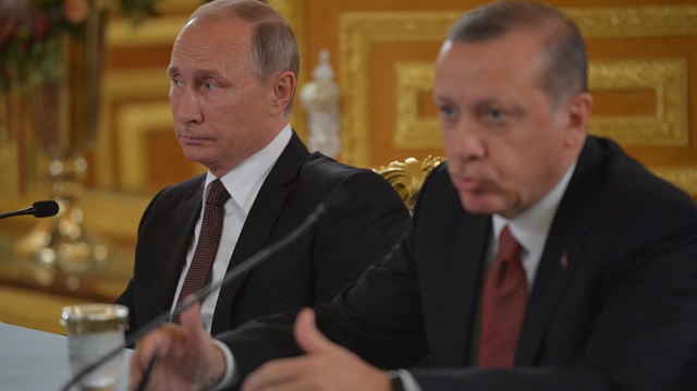 Cumhurbaşkanı Erdoğan Putin'le görüştü