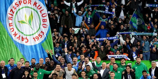 Cumhurbaşkanı Erdoğan Rizespor’u kutladı