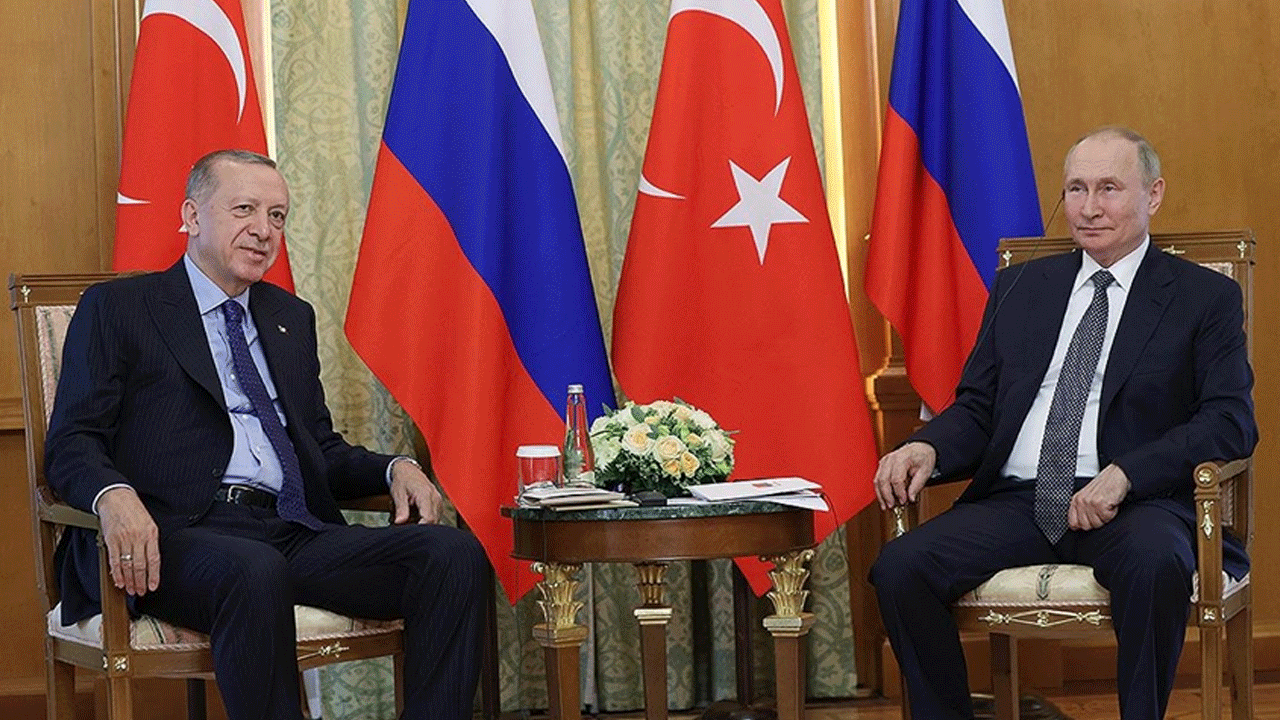 Cumhurbaşkanı Erdoğan, Putin ile görüştü