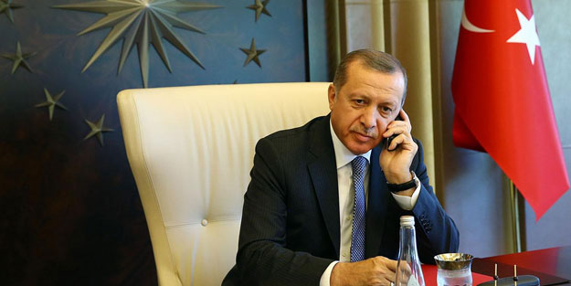 Cumhurbaşkanı Erdoğan, Şeyh Meşal ile görüştü