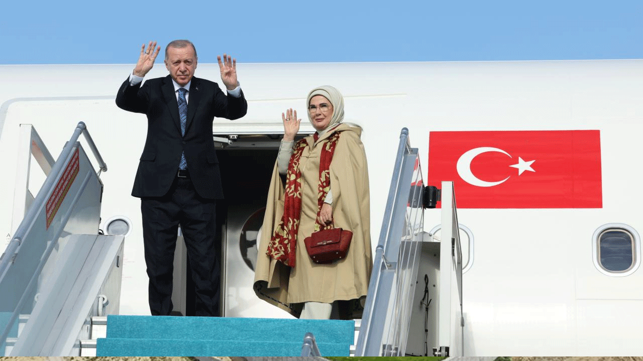 Cumhurbaşkanı Erdoğan ayrıldı