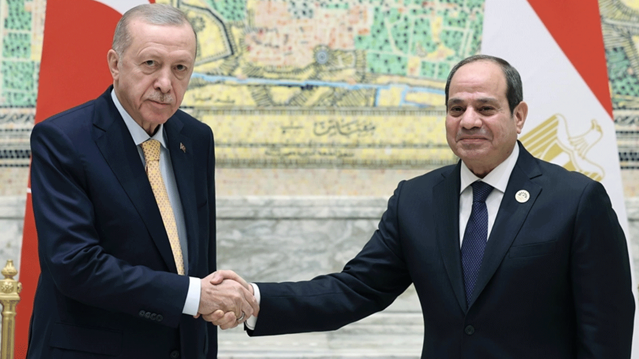 Cumhurbaşkanı Erdoğan, Sisi ile görüştü