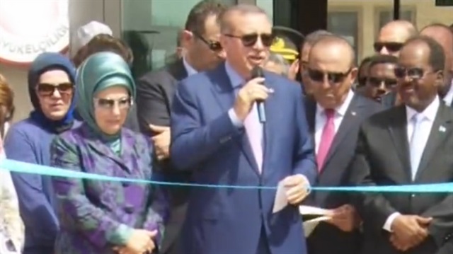 Cumhurbaşkanı Erdoğan Somali Büyükelçiliği'ni yeniden açtı