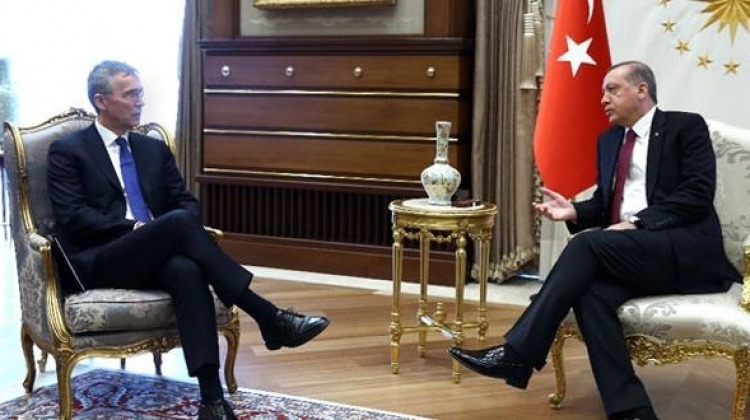 Cumhurbaşkanı Erdoğan, Stoltenberg'i kabul etti
