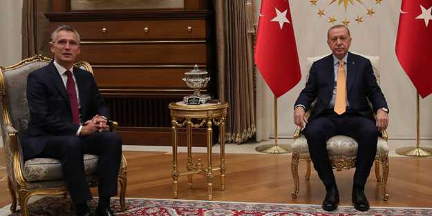 Cumhurbaşkanı Erdoğan Stoltenberg'in yüzüne söyledi: Dayanışmayı zehirliyor