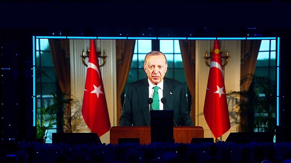 Cumhurbaşkanı Erdoğan STRATCOM Zirvesi'ne video mesaj gönderdi
