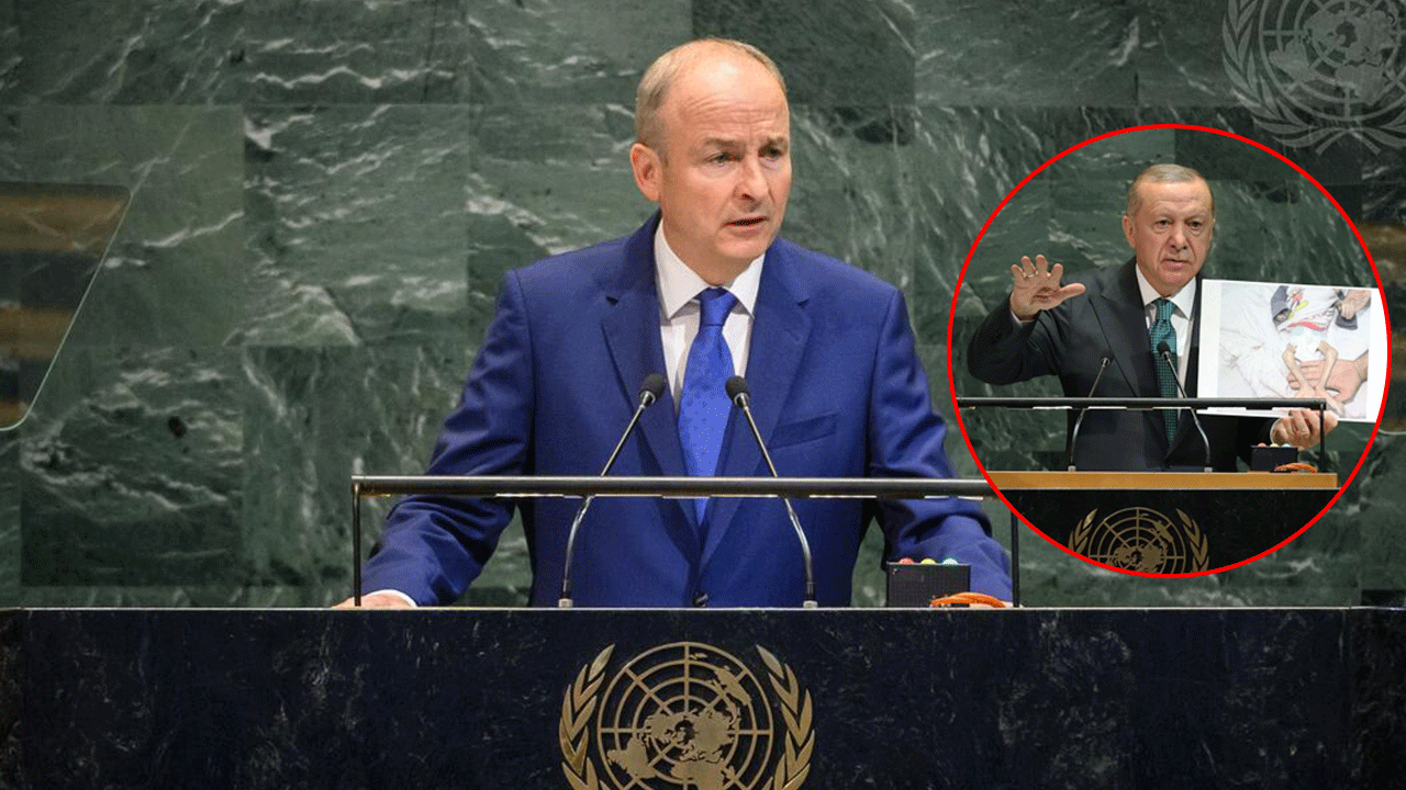 Erdoğan surda gedik açtı! İrlanda Başbakanı Martin'den dünyaya Gazze çağrısı