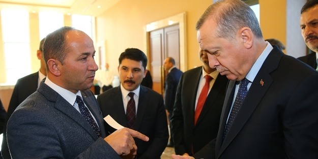 Cumhurbaşkanı Erdoğan sürpriz hediye