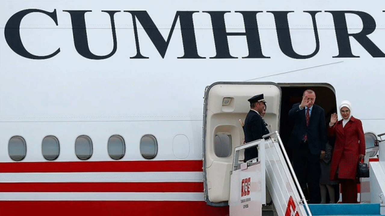  Erdoğan KKTC'ye gitti