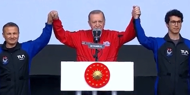 Erdoğan TEKNOFEST'te duyurdu! Türkiye'nin ilk uzay yolcuları Alper Gezer Avcı ve Cihangir Atasever