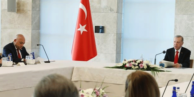 Erdoğan Büyükekşi’yi kabul etti