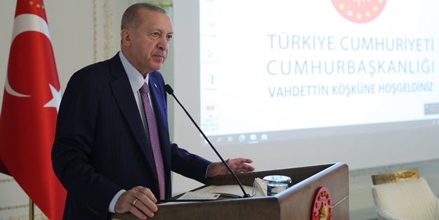 Cumhurbaşkanı Erdoğan TİM heyetini kabulünde konuştu