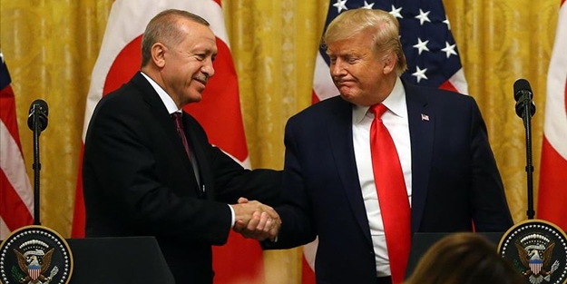 Cumhurbaşkanı Erdoğan Trump ile görüştü