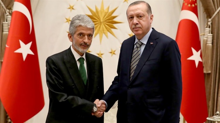 Cumhurbaşkanı Erdoğan Tuna'yı kabul etti