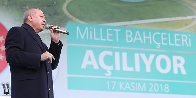 Cumhurbaşkanı Erdoğan: Türkiye azgın azınlığın oyunlarına gelmez!