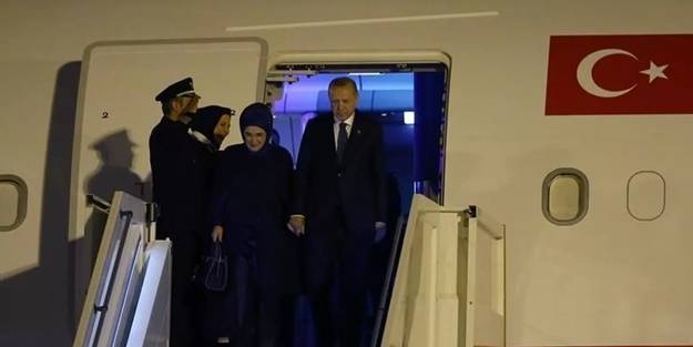 Cumhurbaşkanı Erdoğan Türkiye'de