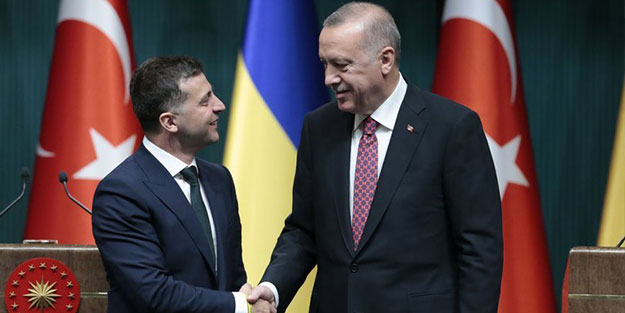 Cumhurbaşkanı Erdoğan, Zelenskiy ile görüştü