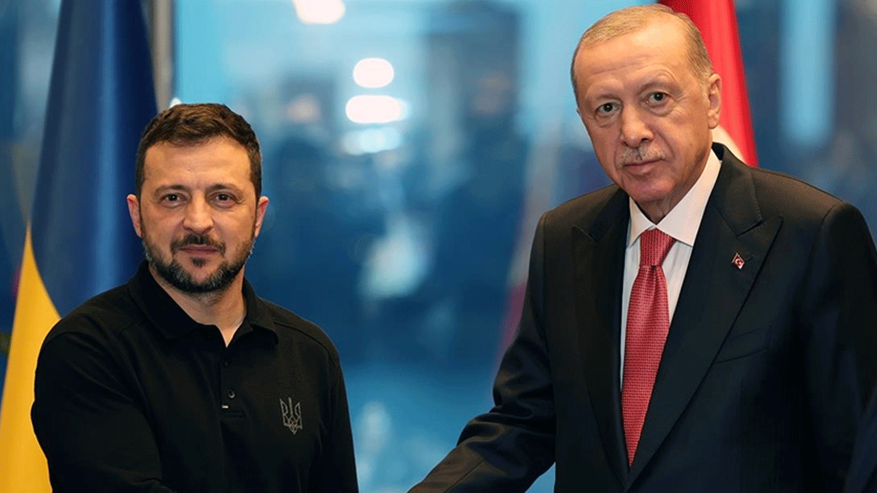 Erdoğan, Zelenski ile görüştü