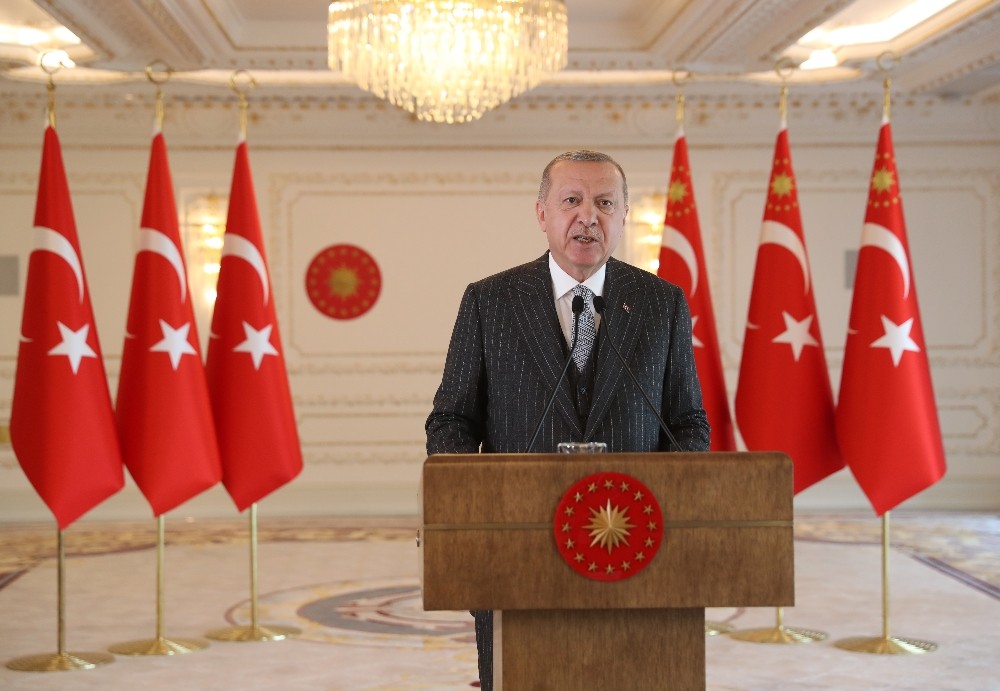 Cumhurbaşkanı Erdoğan Uluslararası İslam Ekonomisi ve Finansı Konferansı’na telekonferansla katıldı 