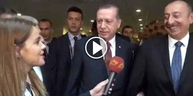 Erdoğan ve Aliyev'den 'kardeş' samimiyeti