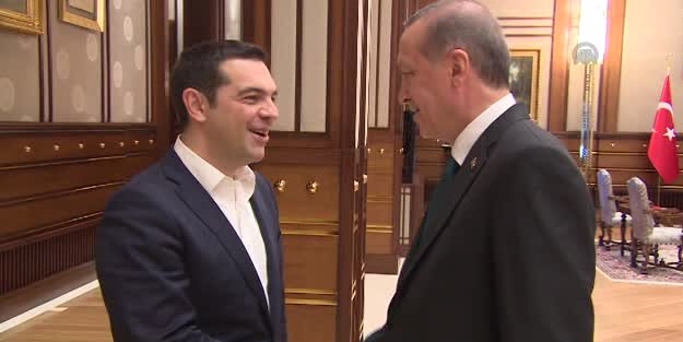 Cumhurbaşkanı Erdoğan ve Çipras arasında 'kırmızı hat'