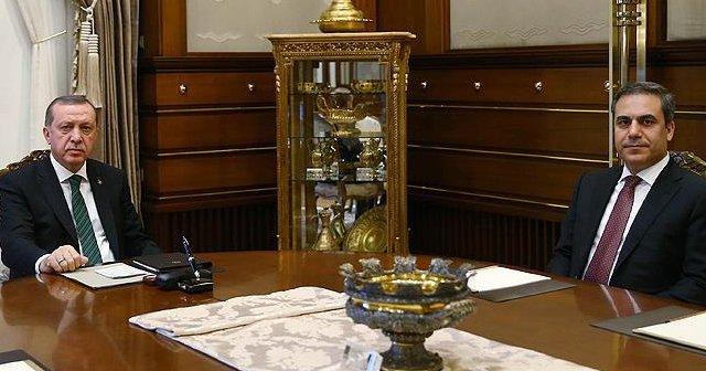 Cumhurbaşkanı Erdoğan ve Fidan arasında kritik görüşme