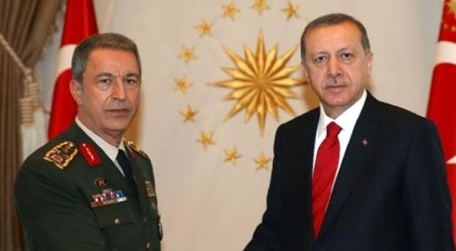 Cumhurbaşkanı Erdoğan ve Genelkurmay Başkanı Akar'dan 18 Mart mesajı