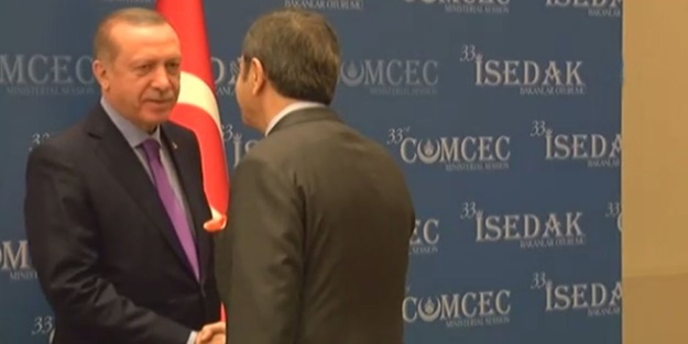 Erdoğan tokalaştıktan sonra söyledi: Bu da onlardan biri